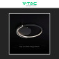 Immagine 8 - V-Tac VT-84025RD Plafoniera LED a Superficie 70W SMD Changing Color CCT Dimmerabile con Telecomando Colore Nero - SKU 24179