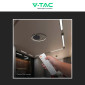Immagine 10 - V-Tac VT-84025RD Plafoniera LED a Superficie 70W SMD Changing Color CCT Dimmerabile con Telecomando Colore Nero - SKU 24179