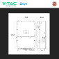 Immagine 4 - V-Tac Deye Inverter Trifase Ibrido On-Grid / Off-Grid 100kW IP65 Garanzia 10 Anni Display LCD Fotovoltaico - SKU 12737