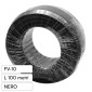 Immagine 1 - V-Tac Cavo FV-10 di Collegamento per Pannelli Solari Fotovoltaici Colore Nero Bobina da 100 metri per Polo Negativo - SKU 12801