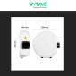 Immagine 11 - V-Tac Wall Box 7,4kW Monofase a Parete Smart Bluetooth IP65 IK10 Cavo Tipo 2 da 5 metri - SKU 11868