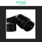 Immagine 14 - V-Tac Wall Box 7,4kW Monofase a Parete Smart Bluetooth IP65 IK10 Cavo Tipo 2 da 5 metri - SKU 11868
