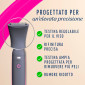 Immagine 5 - Veet Expert All In One Trimmer Rasoio Elettrico Waterproof Senza Fili per Bikini Viso e Corpo con 2 Testine e 3 Pettini Guida