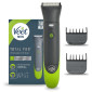 Immagine 1 - Veet Men Total Pro Intimate Trimmer Rasoio Elettrico Uomo Waterproof Senza Fili per Viso e Corpo con 1 Testina e 2 Pettini Guida