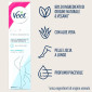 Immagine 5 - Veet Pure Crema Depilatoria Idratante con Tecnologia Silky Fresh per Pelli Sensibili - Flacone da 200ml