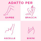 Immagine 3 - Veet Pure Strisce Depilatorie Gambe e Corpo con Formula Ipoallergenica - Confezione da 16 Strisce