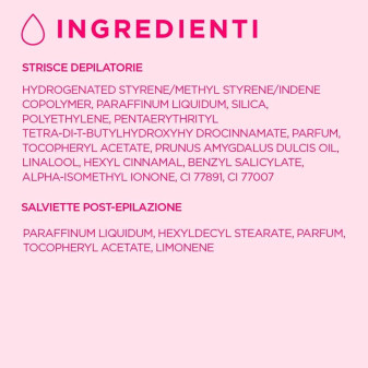 Veet Pure Strisce Depilatorie Gambe e Corpo con Formula Ipoallergenica