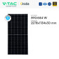 Immagine 2 - V-Tac 31 Pannelli Solari Fotovoltaici Osda 18,29kW 590W STC 654W BNPI Bifacciali TIER 1 TOPCon - SKU 12271
