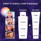 Immagine 5 - L'Oréal Paris Elvive Color Vive Purple Balsamo Anti-Giallo per Capelli Schiariti Biondi Decolorati e Grigi - Flacone da 150ml