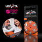 Immagine 5 - Udivita 60 Batterie per Protesi Acustiche Misura 13 Zinco Aria Tecnologia Phono Pulse - 10 blister da 6