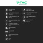 Immagine 9 - V-Tac VT-10240W Batteria BMS LiFePO4 51,2V 200Ah 10,24kWh CEI 0-21 per Inverter - SKU 12279