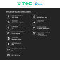 Immagine 3 - V-Tac Deye Wallbox Intelligente 7kW / 22kW Monofase / Trifase IP66 Bluetooth Wi-Fi + Trasmettitore LoRa - SKU 12745 + 12744