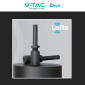 Immagine 8 - V-Tac Deye Wallbox Intelligente 7kW / 22kW Monofase / Trifase IP66 Bluetooth Wi-Fi + Trasmettitore LoRa - SKU 12745 + 12744