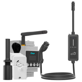 V-Tac Deye Wallbox Intelligente 7kW / 22kW + Misuratore + Antenna LoRa
