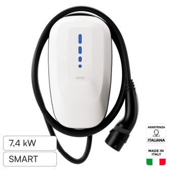 Wall Box Daze 7,4kW Monofase Dazebox One con Cavo Tipo 2