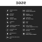 Immagine 5 - Daze Dazebox One Wall Box 7,4kW Monofase IP56 IK10 Bluetooth Ethernet Wi-Fi con Cavo Tipo 2 - mod. DN01IT32M5 / DN01IT32M7