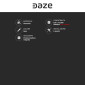 Immagine 3 - Daze Supporto da Parete per Cavo di Ricarica Wall Box con Portaconnettore Integrato Compatibile con Dazebox - mod. CH02
