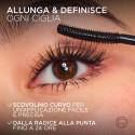 Immagine 8 - L'Oréal Paris Mascara Telescopic Extensionist Waterproof Allungante con Scovolino Curvo Modellante Ciglia Definite Colore Nero