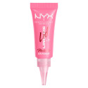 Immagine 1 - NYX Professional Makeup Lid Lingerie Metallic Ombretto Cremoso Super Pigmentato 24H Colore 08 Push Up Pink - Flacone da 6ml