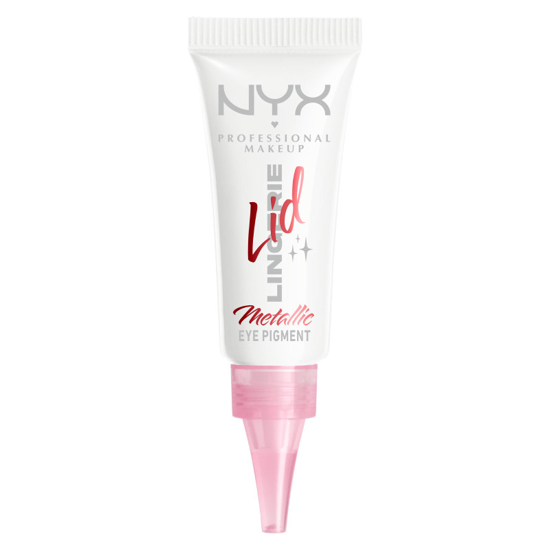 NYX Professional Makeup Lid Lingerie Ombretto - Colore 01 Satin Silver