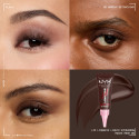 Immagine 3 - NYX Professional Makeup Lid Lingerie Matte Ombretto Cremoso Super Pigmentato 24H Colore 06 Mocha Mesh - Flacone da 6ml