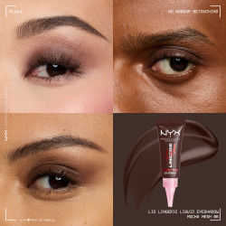 NYX Professional Makeup Lid Lingerie Ombretto - Colore 06 Mocha Mesh
