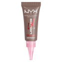 Immagine 1 - NYX Professional Makeup Lid Lingerie Metallic Ombretto Cremoso Super Pigmentato 24H Colore 07 Granite Grind - Flacone da 6ml