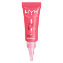 Immagine 1 - NYX Professional Makeup Lid Lingerie Metallic Ombretto Cremoso Super Pigmentato 24H Colore 09 Cheeky Coral - Flacone da 6ml