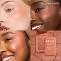 Immagine 2 - NYX Professional Makeup Buttermelt Blush Polvere con Burro di Mango Mandorle Karité Colore Butta Sunset Sorbet - Cofanetto da 5g