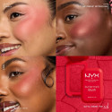 Immagine 2 - NYX Professional Makeup Buttermelt Blush Polvere con Burro di Mango Mandorle Karité Colore Butta Cherry Pop - Cofanetto da 5g