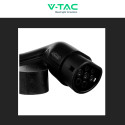 Immagine 8 - V-Tac Wall Box 7,4kW Monofase a Parete Smart Bluetooth IP65 IK10 Cavo Tipo 2 da 3 metri - SKU 11868