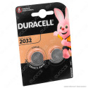Immagine 1 - Duracell Lithium CR2032 / CR / DL2032 / BR2032 Pile 3V - Blister 2