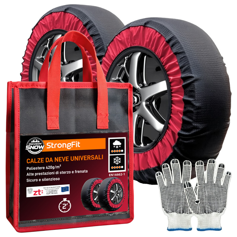Calze da Neve per Auto DriveOnSnow StrongFit Omologate