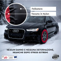 Immagine 9 - Calze da Neve per Auto DriveonSnow StrongFit Miglior Grip con Zone Rinforzate Montaggio Rapido Omologate