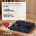 Immagine 2 - GeniaScreen SmartCore Bilancia intelligente Impedenziometrica Professionale 56 Misurazioni Vetro Temperato Portata 180Kg LED