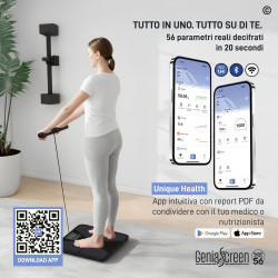 GeniaScreen SmartCore Bilancia Impedenziometrica Professionale