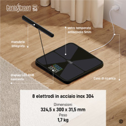 GeniaScreen SmartCore Bilancia Impedenziometrica Professionale