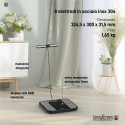 Immagine 4 - GeniaScreen SolidTrack Bilancia intelligente Impedenziometrica Professionale 56 Misurazioni Vetro Temperato Portata 180Kg LED