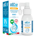 Immagine 1 - UdiClair SoftSpray Spray Auricolare per Rimozione Tappi di Cerume Pulizia Orecchie Soluzione Isotonica - Flacone da 50ml