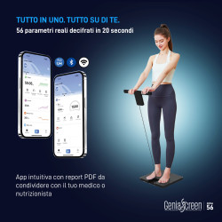 GeniaScreen Bilancia intelligente Impedenziometrica Professionale