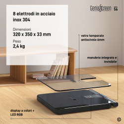 GeniaScreen Bilancia intelligente Impedenziometrica Professionale