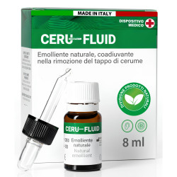 CeruFluid Emolliente Naturale Rimozione Tappo di Cerume 8ml