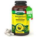 Immagine 1 - RadiciVitalia Rhodiola Rosea Forte 400mg per Capsula Integratore Buon Umore Concentrazione Made in Italy - 120 Capsule da 500mg