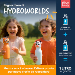 CapsHero Borraccia Termica Bambini 520ml Paperella Duck Dafne