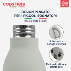 CapsHero Borraccia Termica Bambini 520ml Koala Koa