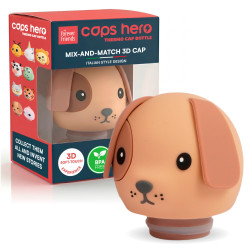 CapsHero Tappo Borraccia Termica Bambini Cane Dog Duke