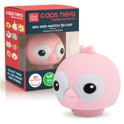 CapsHero Tappo Borraccia Termica Bambini Flamingo Fia
