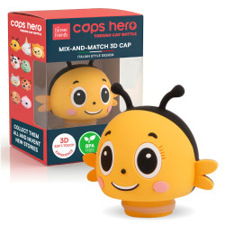 CapsHero Tappo Borraccia Termica Bambini Ape Bee Bea