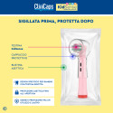 Immagine 2 - CliniCaps KidSense Testine Spazzolino Elettrico Setole Morbide per Bambini Compatibili Oral-B - Confezione da 4 Testine