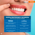 Immagine 5 - Testine Spazzolino Elettrico CliniCaps PinPoint Setole Precise Compatibili Oral-B Doppia Protezione - Confezione da 4 Testine